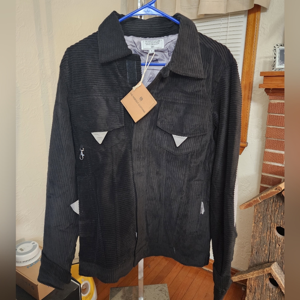 Men's Black Corduroy Jacket